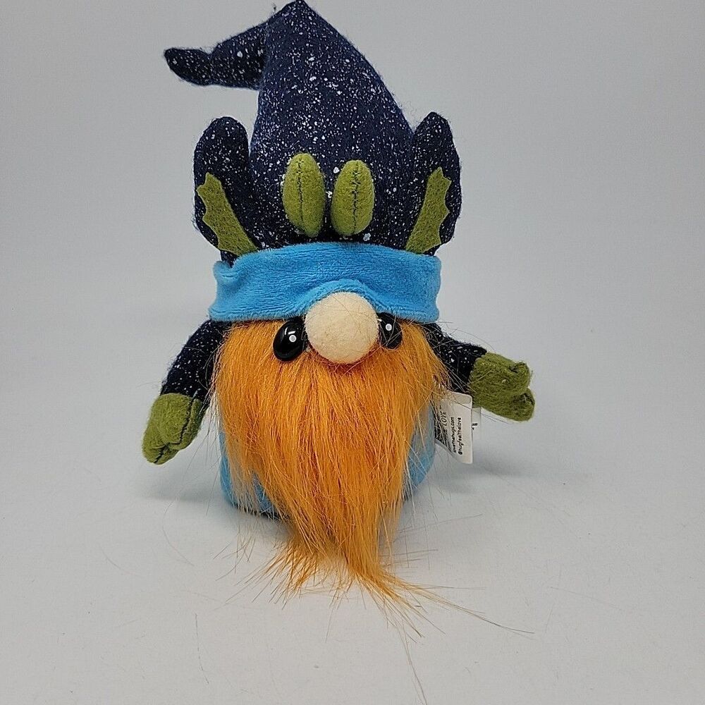 Hug Feel the Love Plush Gnome Collection Blaze NWT Stuffie Red Hair